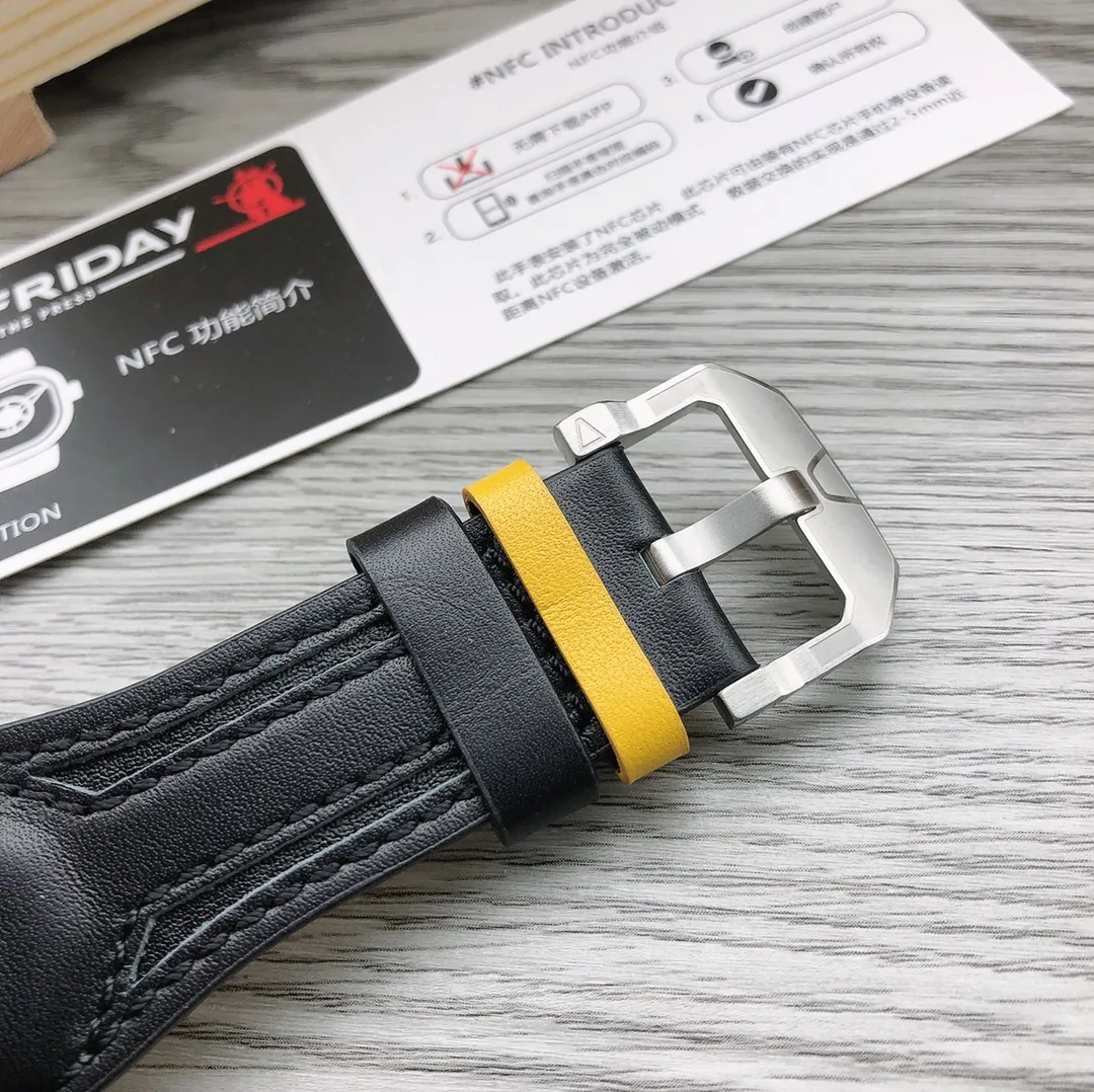 【Authentic Tmall】💰1640! Seven Friday-Seven Friday W1/01 🎮Original one-to-one mold opening, built-in Japanese original Citizen movement, with imported cowhide ➕original pin buckle 🎮One extra original black silicone strap for free! A fashionable and versatile men’s mechanical movement watch